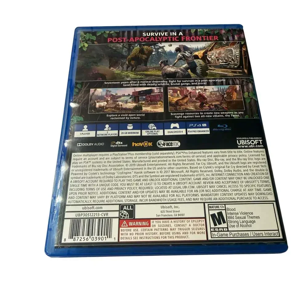 Far Cry: New Dawn (Sony PlayStation 4 PS4, 2019)